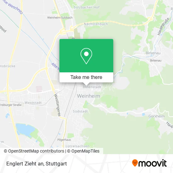 Карта Englert Zieht an