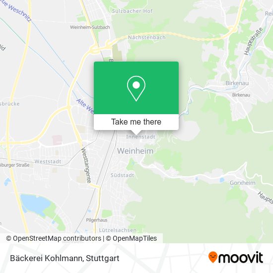 Bäckerei Kohlmann map