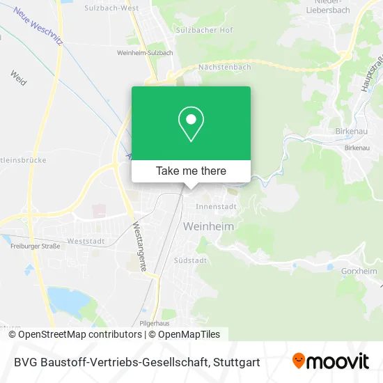Карта BVG Baustoff-Vertriebs-Gesellschaft