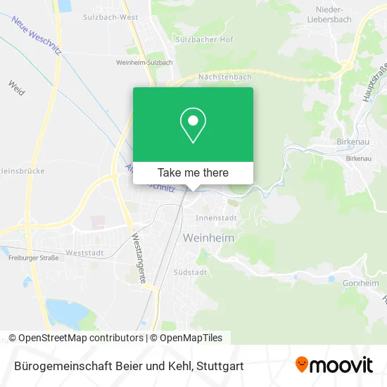 Карта Bürogemeinschaft Beier und Kehl