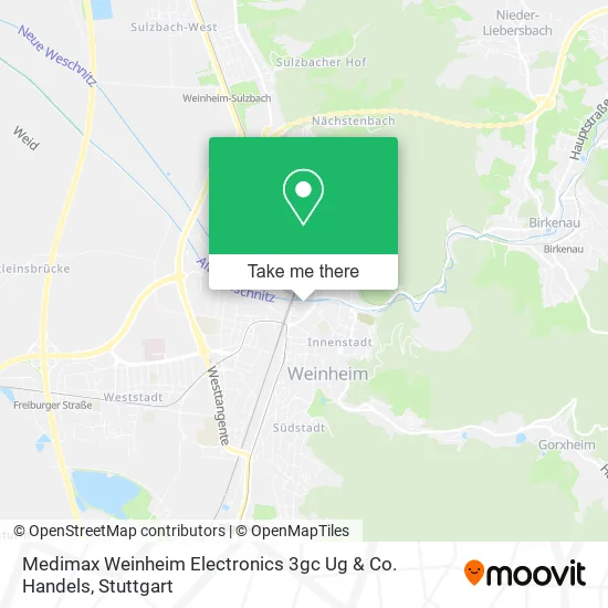 Карта Medimax Weinheim Electronics 3gc Ug & Co. Handels