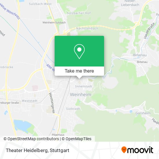 Карта Theater Heidelberg
