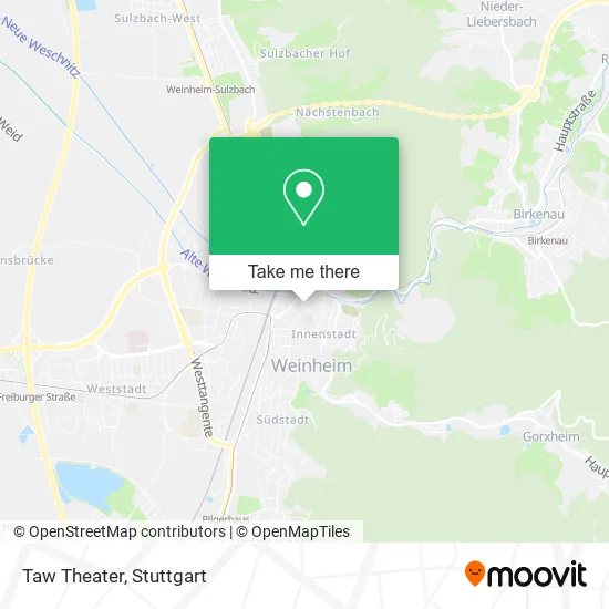 Карта Taw Theater