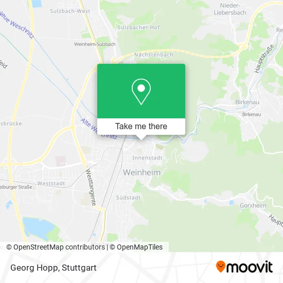 Карта Georg Hopp