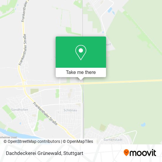 Dachdeckerei Grünewald map