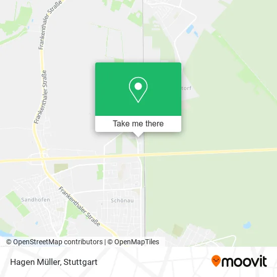 Карта Hagen Müller