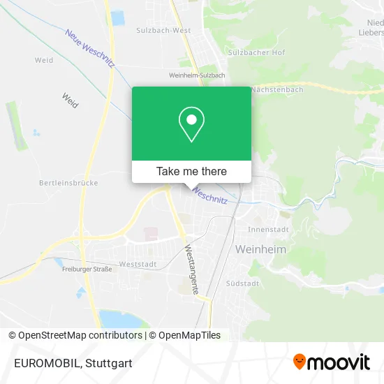 Карта EUROMOBIL