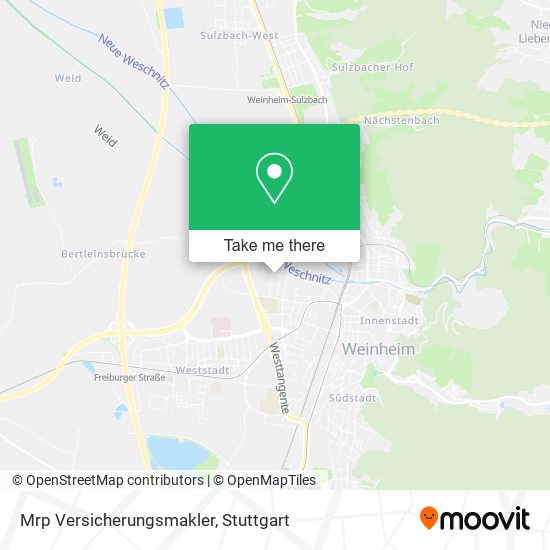Mrp Versicherungsmakler map