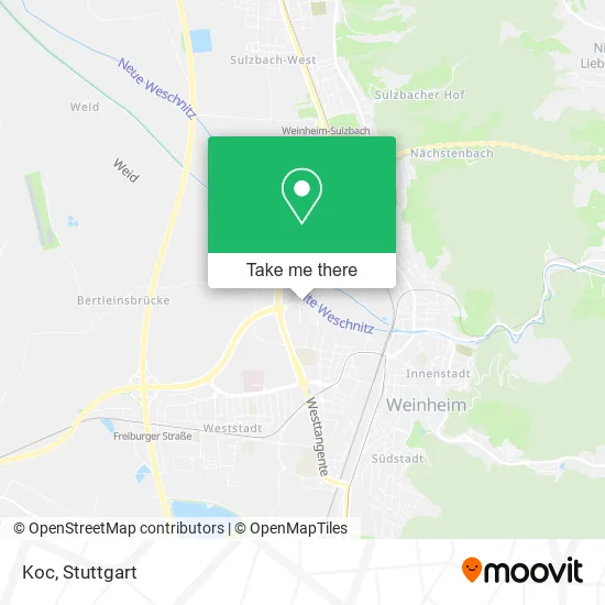 Карта Koc