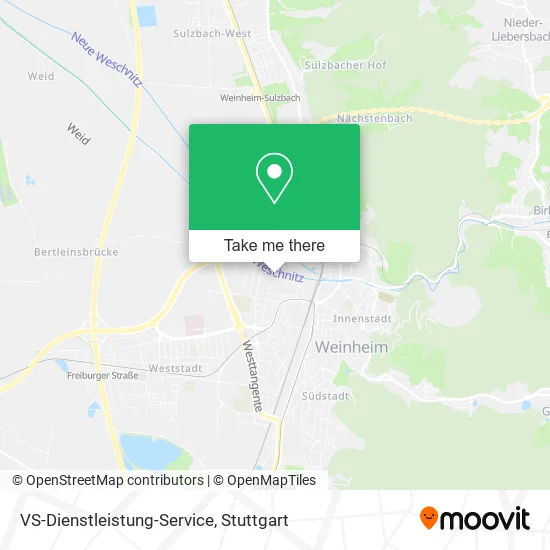 Карта VS-Dienstleistung-Service