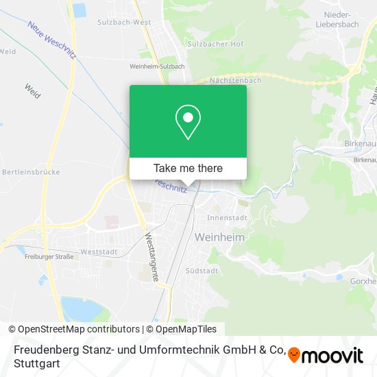Freudenberg Stanz- und Umformtechnik GmbH & Co map
