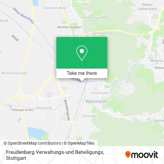 Freudenberg Verwaltungs-und Beteiligungs map