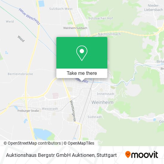 Auktionshaus Bergstr GmbH Auktionen map