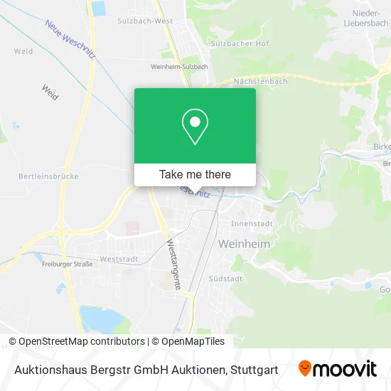 Карта Auktionshaus Bergstr GmbH Auktionen