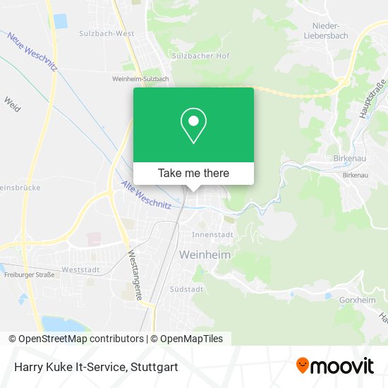 Harry Kuke It-Service map