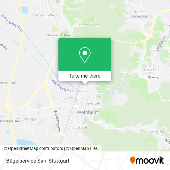 Карта Bügelservice Sari