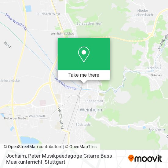 Jochaim, Peter Musikpaedagoge Gitarre Bass Musikunterricht map