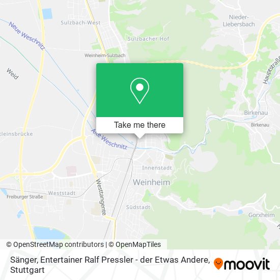 Sänger, Entertainer Ralf Pressler - der Etwas Andere map