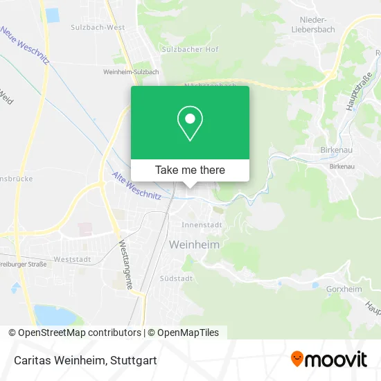 Карта Caritas Weinheim