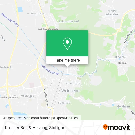 Карта Kreidler Bad & Heizung