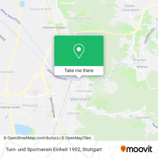 Turn- und Sportverein Einheit 1902 map