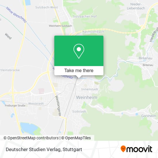 Карта Deutscher Studien Verlag