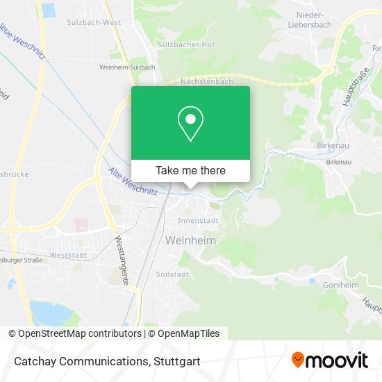 Catchay Communications map