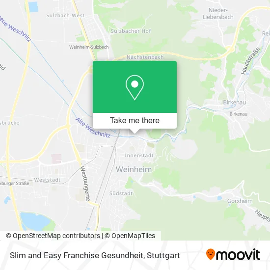Карта Slim and Easy Franchise Gesundheit