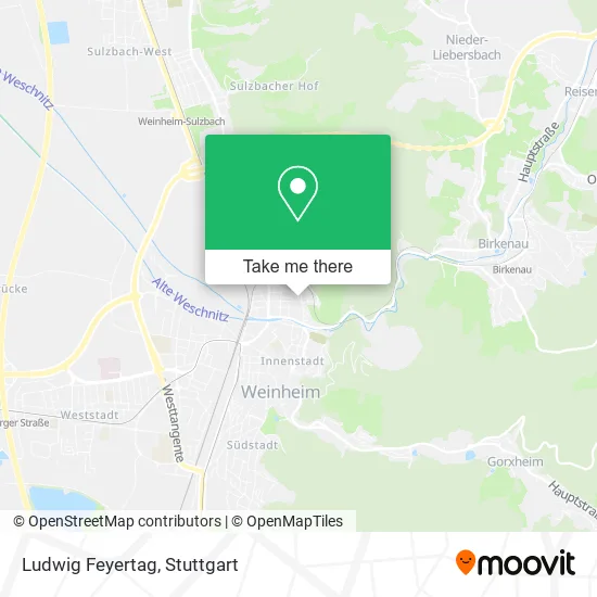 Карта Ludwig Feyertag