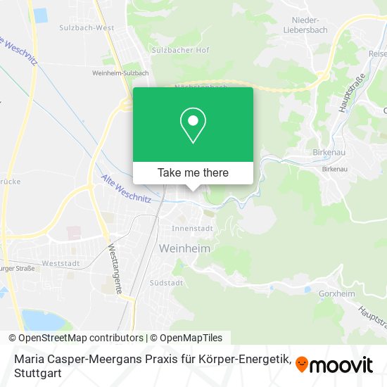 Maria Casper-Meergans Praxis für Körper-Energetik map