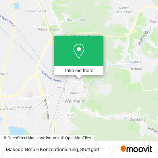 Карта Masedo GmbH Konzeptionierung