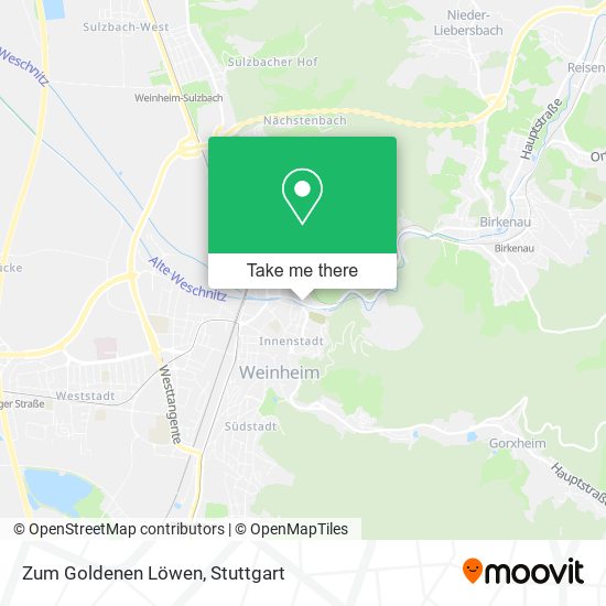 Zum Goldenen Löwen map