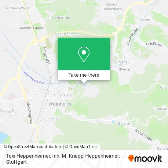 Карта Taxi Heppenheimer, Inh. M. Knapp-Heppenheimer