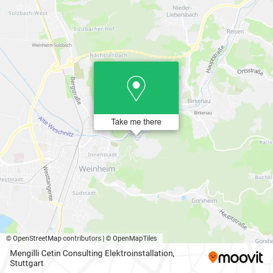 Mengilli Cetin Consulting Elektroinstallation map