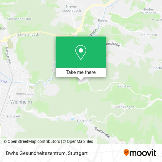 Карта Bwhs Gesundheitszentrum