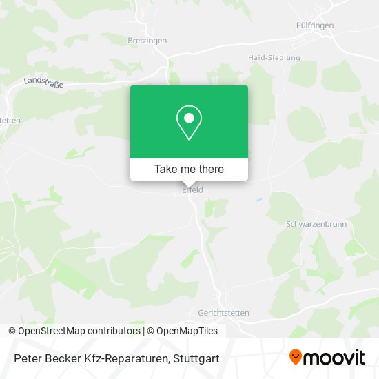 Peter Becker Kfz-Reparaturen map