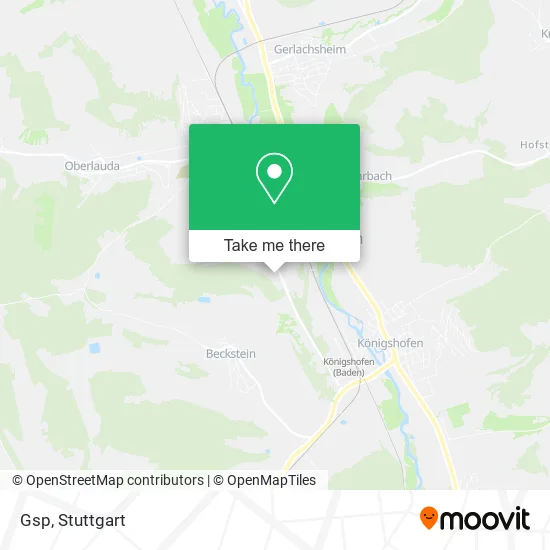 Карта Gsp