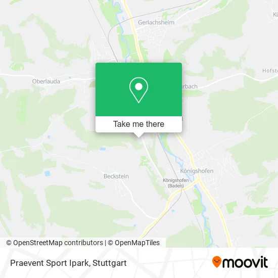 Карта Praevent Sport Ipark