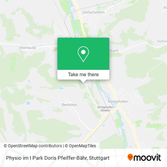 Physio im I Park Doris Pfeiffer-Bähr map