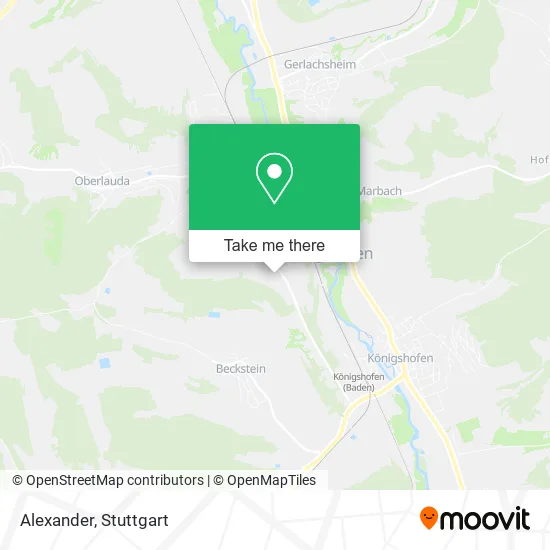 Карта Alexander