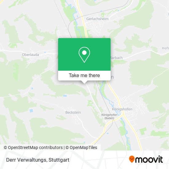 Derr Verwaltungs map