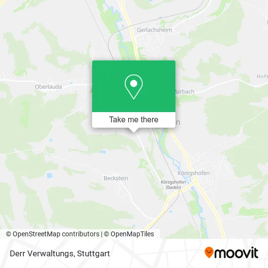 Карта Derr Verwaltungs