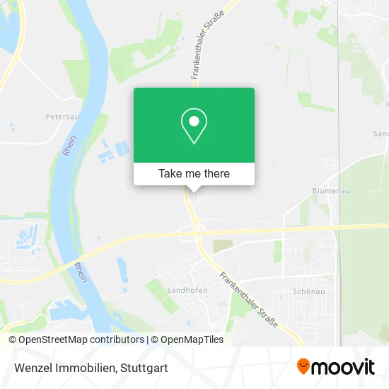 Карта Wenzel Immobilien