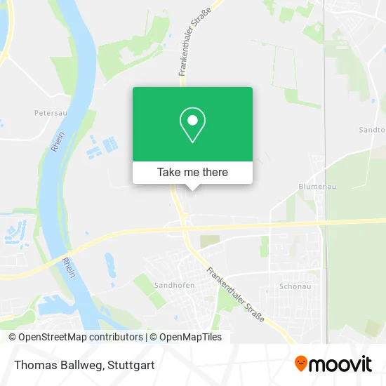 Карта Thomas Ballweg