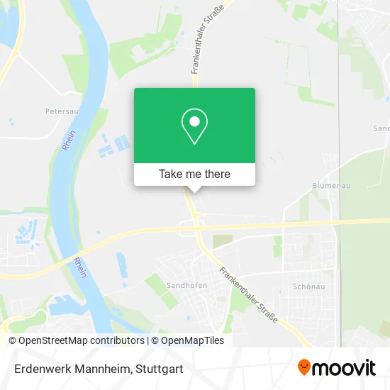 Карта Erdenwerk Mannheim