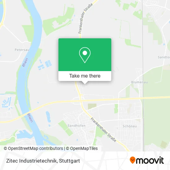Карта Zitec Industrietechnik