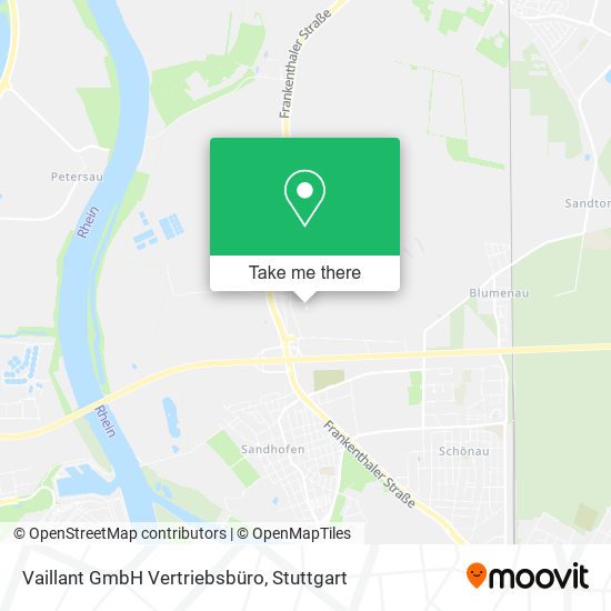 Vaillant GmbH Vertriebsbüro map