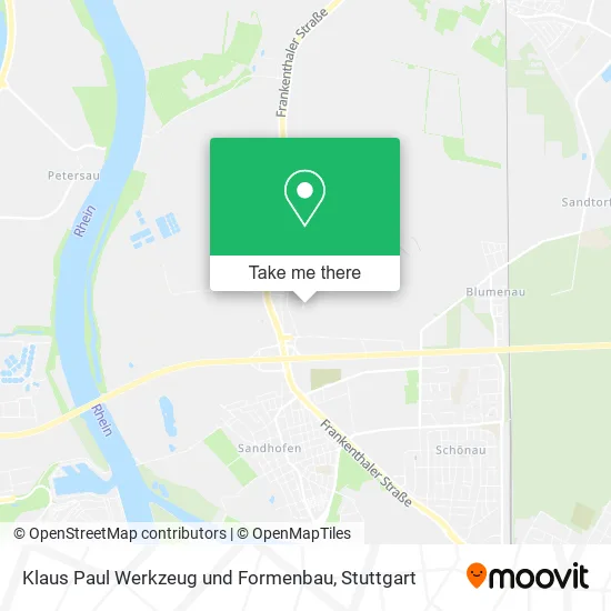 Карта Klaus Paul Werkzeug und Formenbau