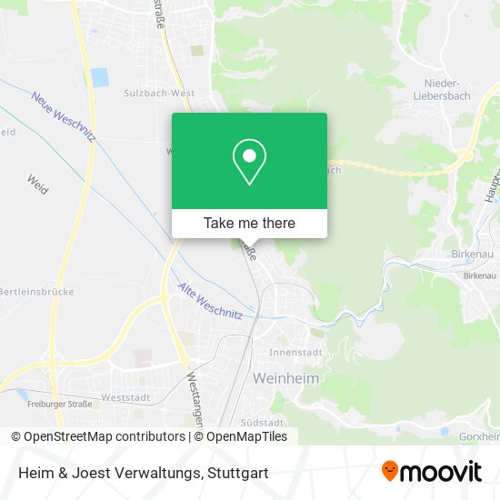 Heim & Joest Verwaltungs map