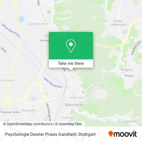 Psychologie Deister Praxis Ganzheitl map